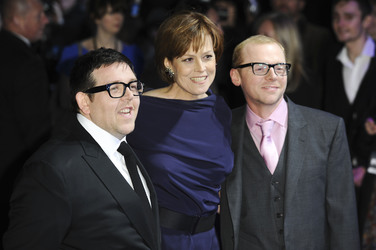 Nick Frost, Sigourney Weaver, Simon Pegg