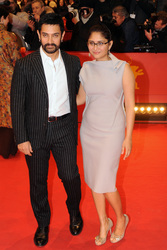 Aamir Khan mit Gattin Kiran Rao