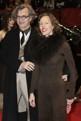 Wim Wenders mit Gattin Donata