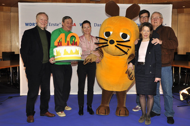 Christoph Biemann, Ralph Caspers, Armin Maiwald und Maus-Team
