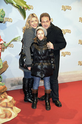 Oliver Kalkofe mit Gattin Connie Frielinghaus und Tochter Celina