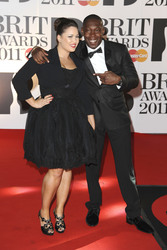 Dizzee Rascal mit Begleitung