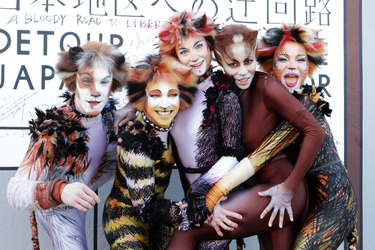 Mitglieder des Cats-Ensembles