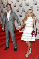 Geri Halliwell (Spice Girls) mit Begleitung
