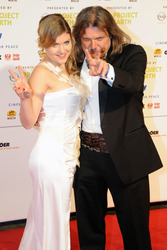 Leslie Mandoki mit Tochter Laura