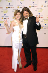 Leslie Mandoki mit Tochter Laura