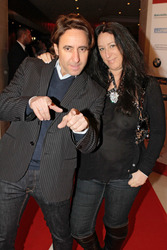 Dieter Landuris mit Gattin Natascha