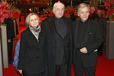 Armin Mueller-Stahl mit Gattin Gabriele, Costa-Gavras