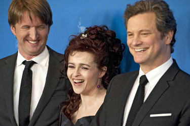 Tom Hooper, Helena Bonham Carter, Colin Firth