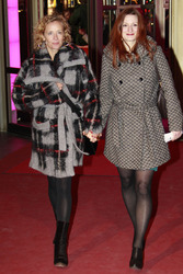 Katja Riemann mit Begleitung
