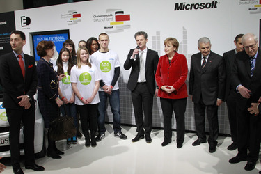 Ralph Haupter, Angela Merkel, Binali Yildirim