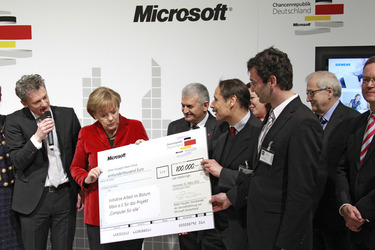 Ralph Haupter, Angela Merkel, Binali Yildirim