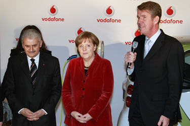 Binali Yildirim, Angela Merkel, Friedrich Joussen