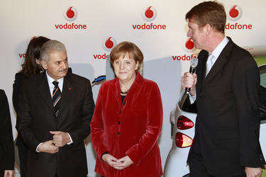 Binali Yildirim, Angela Merkel, Friedrich Joussen
