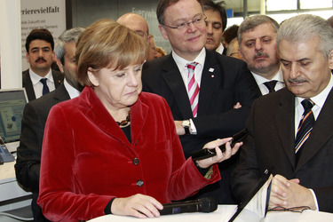 Angela Merkel, Stephan Weil, Binali Yildirim