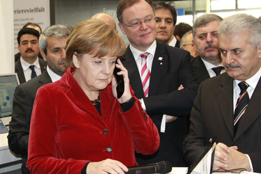 Angela Merkel, Stephan Weil, Binali Yildirim