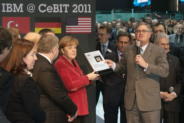 Angela Merkel, Samuel Palmisano