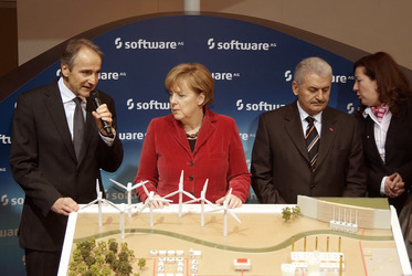 Angela Merkel, Binali Yildirim