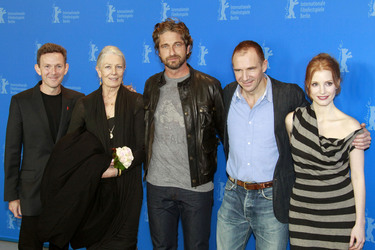 John Logan, Vanessa Redgrave, Gerard Butler, Ralph Fiennes, Jessica Chastain