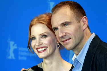 Jessica Chastain, Ralph Fiennes