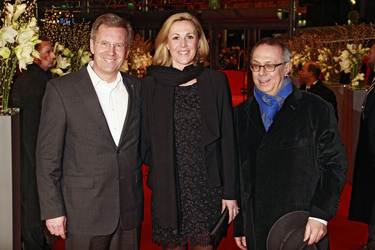 Christian Wulff mit Gattin Bettina, Dieter Kosslick