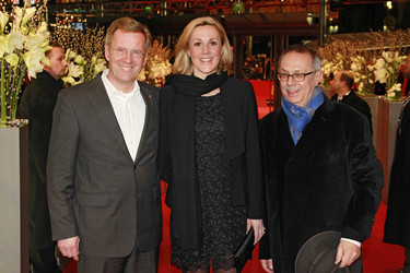 Christian Wulff mit Gattin Bettina, Dieter Kosslick