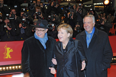 Dieter Kosslick, Angela Merkel, Bernd Neumann