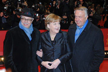 Dieter Kosslick, Angela Merkel, Bernd Neumann