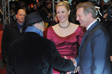 Dieter Kosslick, Chrisitan Wulff mit Gattin Bettina