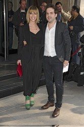 Kate Garraway mit Begleitung