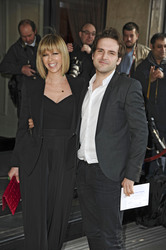 Kate Garraway mit Begleitung