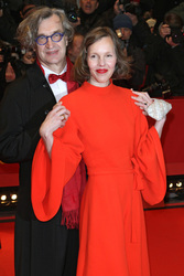 Wim Wenders mit Gattin Donata