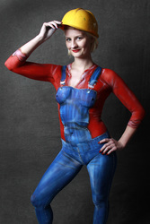 Bauarbeiter / Construction Worker