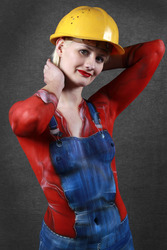 Bauarbeiter / Construction Worker