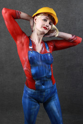 Bauarbeiter / Construction Worker