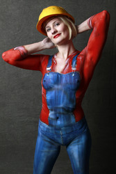 Bauarbeiter / Construction Worker