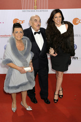 Artur Brauner mit Ehefrau Maria, Alice Brauner