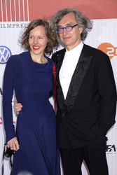 Wim Wenders mit Gattin Donata