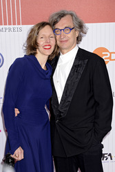 Wim Wenders mit Gattin Donata