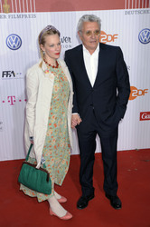 Henry Hübchen mit Tochter Theresa