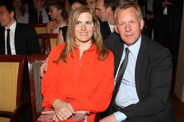 Johannes B. Kerner mit Ehefrau Britta