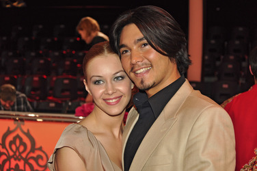 Erich Klann mit Partnerin