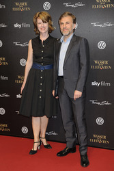 Christoph Waltz mit Lebensgefährtin Judith Holste