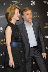 Christoph Waltz mit Lebensgefährtin Judith Holste