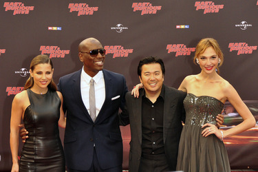 Elsa Pataky, Tyrese Gibson, Justin Lin, Gal Gadot