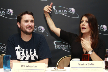 Will Wheaton, Marina Sirtis