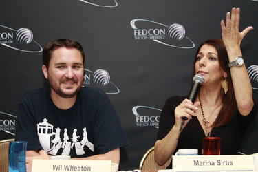 Will Wheaton, Marina Sirtis