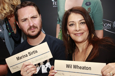 Will Wheaton, Marina Sirtis