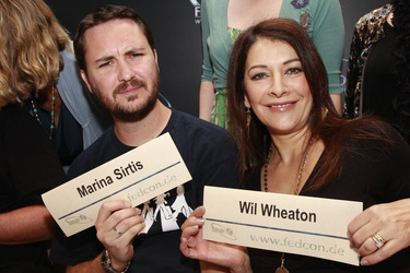 Will Wheaton, Marina Sirtis