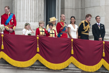 Prinz William, Lady Louise Windsor, Tom Pettifer, William Lowther-Pinkerton, Queen Elizabeth Prinz Philip, Pippa Middleton, Prinz Harry, James Middleton